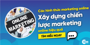 4 hình thức marketing online - Quy trình xây dựng chiến lược marketing online